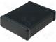   - Aluminium enclosure Black 103x30.5x120