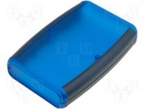 Enclosure Hammond ABS 117x79x24mm blue