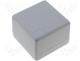 Polystyrene enclosure 56x56x40 grey
