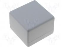 Polystyrene enclosure 56x56x40 grey