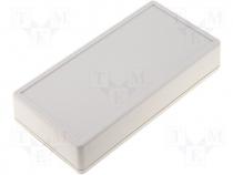 HM-1599ESGYBAT - Polystyrene enclosure grey 170x85x35mm with cover