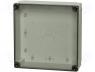 PC175/60HT - Enclosure Fibox MNX PC 180x180x60mm cover transparent