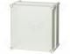 PC282813G - Polycarbonate enclosure SOLID 278x278x130mm grey cover