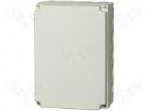 PCM200/100G - Polycarbonate enclosure Fibox MNX series 255x180x100mm