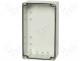 PCT122008 - FIBOX polycarbonate enclosure 120x200x75mm transp. cov