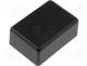 Varius Boxes - Multipurpose enclosure 27,5x39,5x18mm black screw mount