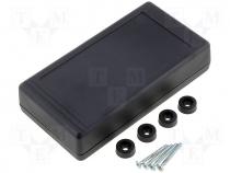 Z-34 - Plastic enclosure black 28x68x129mm