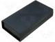 Plastic enclosure black 48x128x258mm