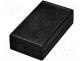 Plastic enclosure 62x33x16mm black