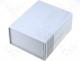 Desktop Enclosures - ABS plastic enclosure frontRear panel 111x91x49