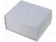 Desktop Enclosures - ABS plastic enclosure frontRear panel 120x101x57