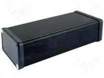 Desktop Enclosures - Hammond enclosure 160x78x43mm black