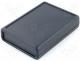 ABS plastic enclosure 92x66x21mm black