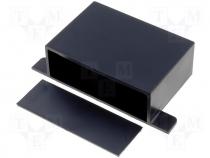 Desktop Enclosures - Plastic enclosure 90x25x50mm KM25