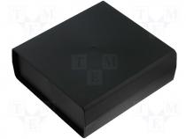 Plastic enclosure black 70x188x197mm