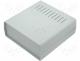 Desktop Enclosures - Plastic enclosure bright 70x188x197mm grey