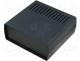 Desktop Enclosures - Plastic enclosure black 68x176x172mm