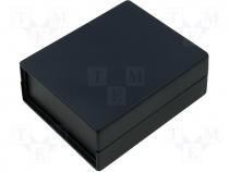 Plastic enclosure black 40x90x110mm