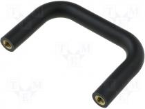 FIX-HANU-40 - Handle 40x30mm Nylon66 black