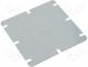 Mounting plate for Fibox MNX PC/ABS 125 enclosure