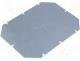 MP2419 - Mounting plate, 210x160 for enclosure TEMPO TA2419