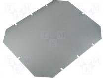 MP2924 - Mounting plate, 265x215 for enclosure TEMPO TA2924