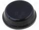 RI-RBS-1-BLACK - Selfadhesive plastic foot 12,7x3,5mm black