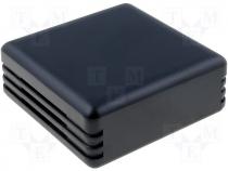 Sensor Box - Housing for sensors ABS 71x71x27mm black