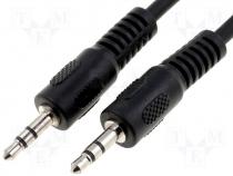  - Cable 2x plug jack 3.5mm stereo 10m