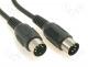  - Audio cable, plug DIN 5pin- plug DIN 5pin, 1,2m