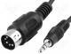Καλωδιώσεις - Cable, plug Jack, stereo 3,5/DIN 5p 1,5m