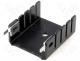 HS-003 - Heatsink black finished U 13K/W 30mm for solder mount