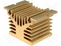 Heatsink for SSR 10-15A 1 phase 80x50x50mm