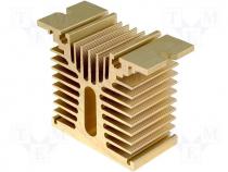 HS-081-45 - Heatsink for SSR 10A 1 phase 100x81x45mm