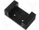 Heatsinks - Heatsink type U two holes M3 for TO220, 25mm