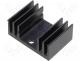  IC - Heatsink, series SK09 15K/W 20mm Fischer TO220