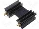 SK104-25STC - Heatsink, series SK104STC 14K/W 25,4mm Fischer TO220