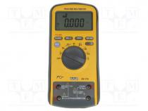 AX-176 - Digital multimeter, LCD (6600), with a backlit, 3x/s, True RMS