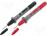 AX-CP-01-SET - Set of test probe tips 4mm banana socket 10A