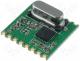 RFM43-433-S1 - Miniature RF transmiter 13dBm 433MHz FSK, OOK SMD