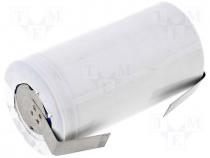Rechargeable cell Ni-Cd 1,2V 1800mAh dia 22,5x42,5mm bl