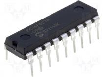Microcontrollers PIC - Integrated circuit CPU 1,75KB Flash 224 RAM 16I/O DIP18