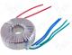 TST100W/2X10V - Toroidal mains transformer, 100W, 230/2x10V