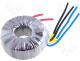 Toroidal mains transformer, 200W, 230/2x17V