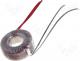 Toroidal mains transformer, 20W, 230/19V