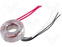 TST20W/2X17V - Toroidal mains transformer, 20W, 230/2x17V