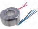 Toroidal mains transformer, 300W, 230/2x30V