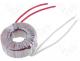 Toroidal mains transformer, 50W, 230/24V