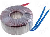 TST600W/24V - Toroidal mains transformer, 600W, 230/24V