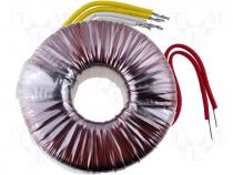 TST600W/2X24V - Toroidal mains transformer, 600W, 230/2x24V